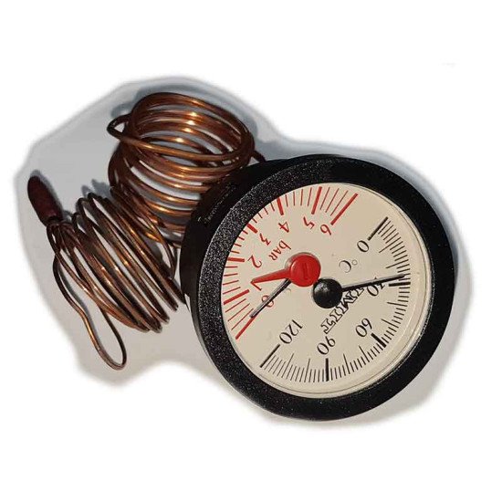 Potterton 26009159 Pressure/Temperature Gauge