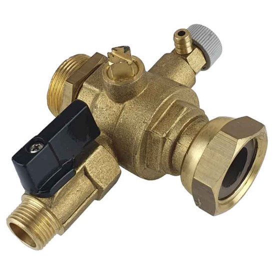 Halstead 300723 22mm Ball Valve C/W Drain