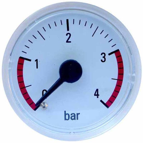 Heatline D004090673 Pressure Gauge - White